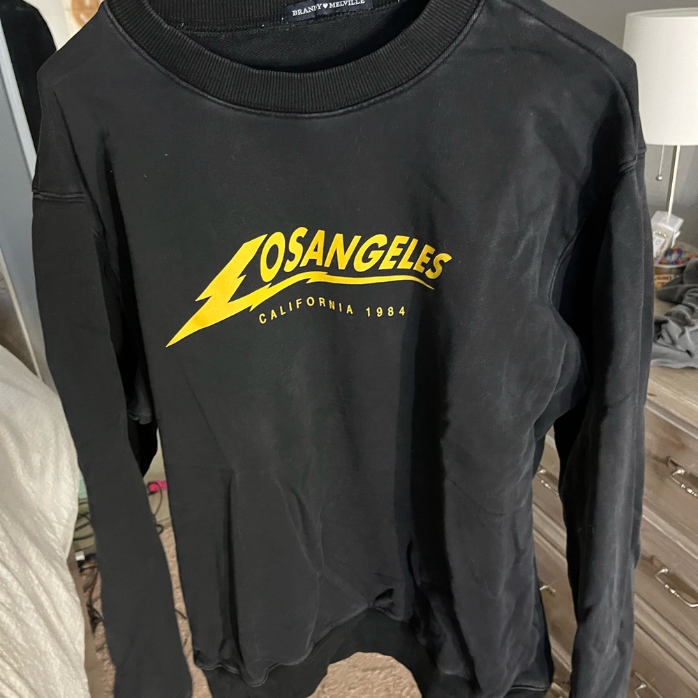 Brandy Melville oversized crewneck los angeles
